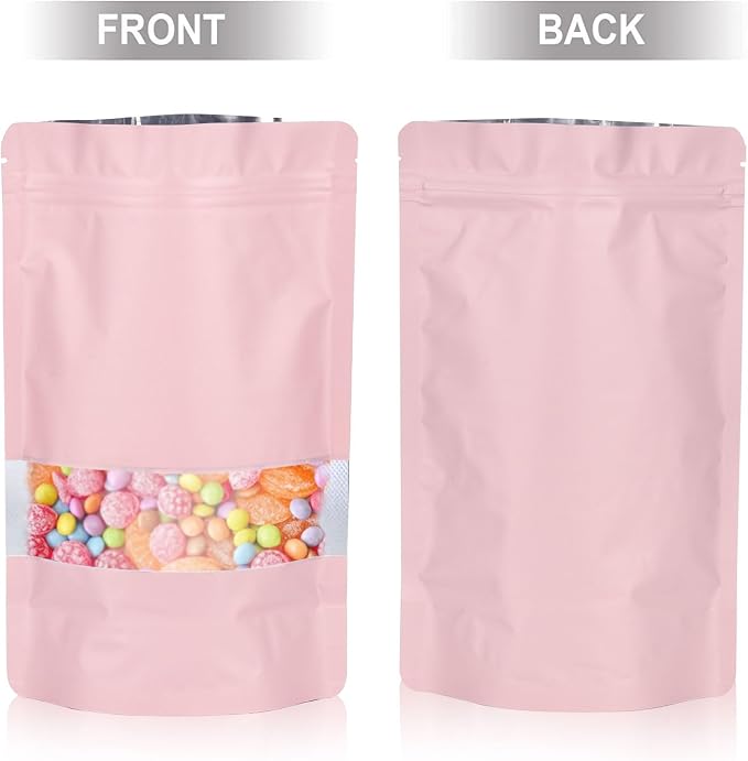 3.5"x5" 120pcs Mylar Bags for Food Storage, Smell Proof Bag - Image 4