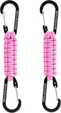 BRAVESHINE Paracord Keychain Carabiner Clip, D Ring Lanyard Hanger Stroller Hook by BRAVESHINE