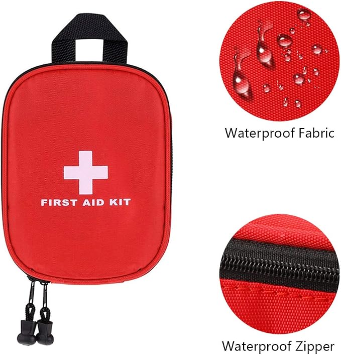 AOUTACC Nylon First Aid Kit Empty, Travel Empty First Aid Kit Pouch Bag - Image 7