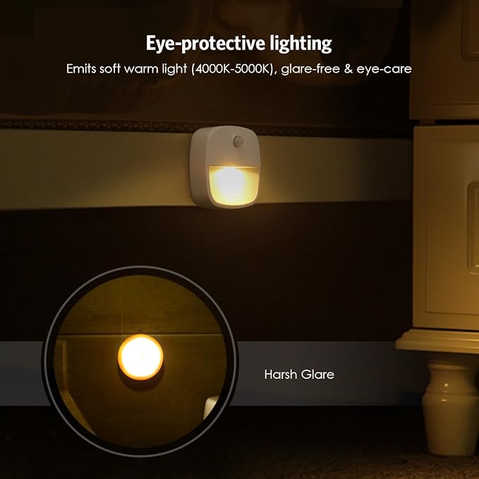 AMIR Upgraded Motion Sensor Light Indoor, Stair Lights Battery Operated - Image 4