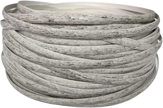 Feyart 25m/82ft 8.5mm Grey Wicker Repair Kit, PE Rattan Repair Kit by Feyart