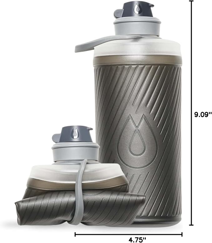 HydraPak Flux - Collapsible Backpacking Water Bottle - BPA Free, Ultra Light - Image 7