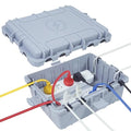 Large Outdoor Electrical Box Waterproof, IP54 Extension Cord Cover Weatherproof by OUTDSPLY