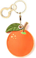 Leather Keychain Holder Case Compatible by BORKUANA