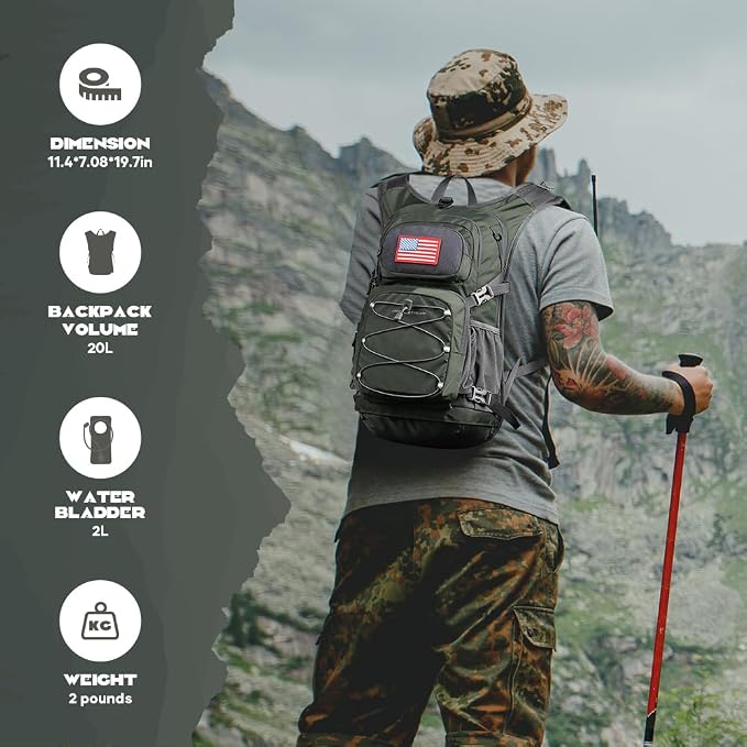 Maelstrom Hydration Hiking Backpack - Image 6