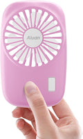 Aluan Handheld Mini Fan Powerful Small Personal Portable Speed Adjustable USB by Aluan