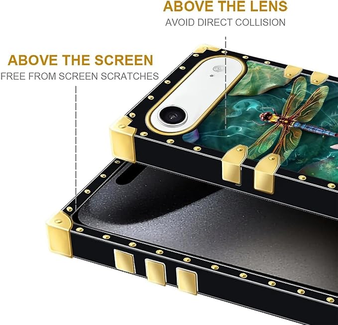 for iPhone 17 Air Case Luxury Golden Decoration - Image 7