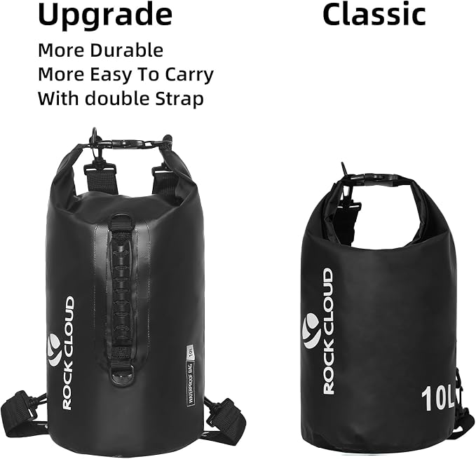 ROCK CLOUD Dry Bag Waterproof 10L Dry Sack - Image 4