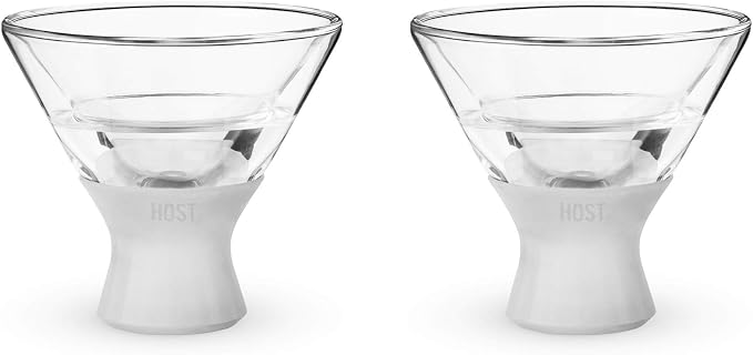 Host Stemless Martini Glasses, Cocktail Glasses, Double Walled Insulated - Image 8