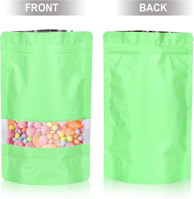5.5"x7.8" 120pcs Mylar Bags for Food Storage, Smell Proof Bag - Image 5