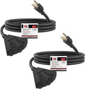 EP 2 Pack 6 Ft Outdoor Extension Cord by ENERGYPRO