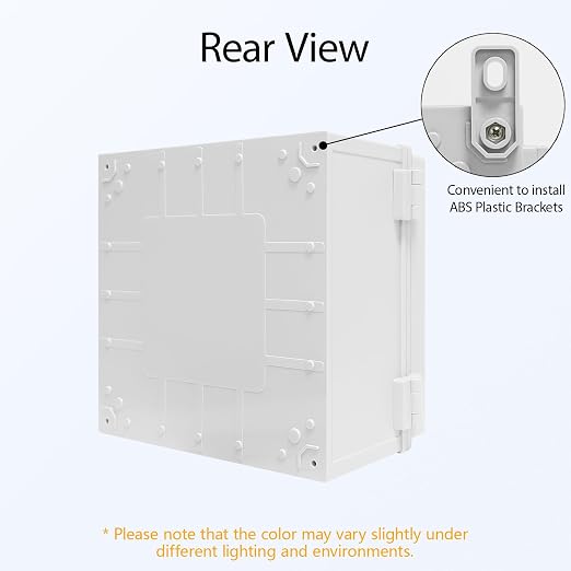 Junction Box IP65 Waterproof Dustproof ABS Plastic Enclosure, Outdoor and - Image 5