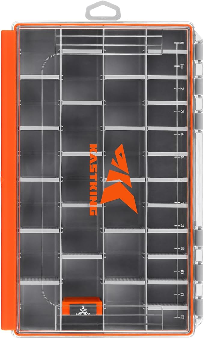 KastKing HyperSeal Waterproof Tackle Box, Waterproof 3600 and 3700 Tackle Trays by KastKing