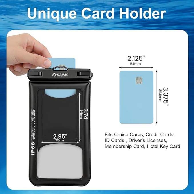 Waterproof Phone Pouch Floating 2 Pack, IP68 Waterproof Phone Case - Image 8