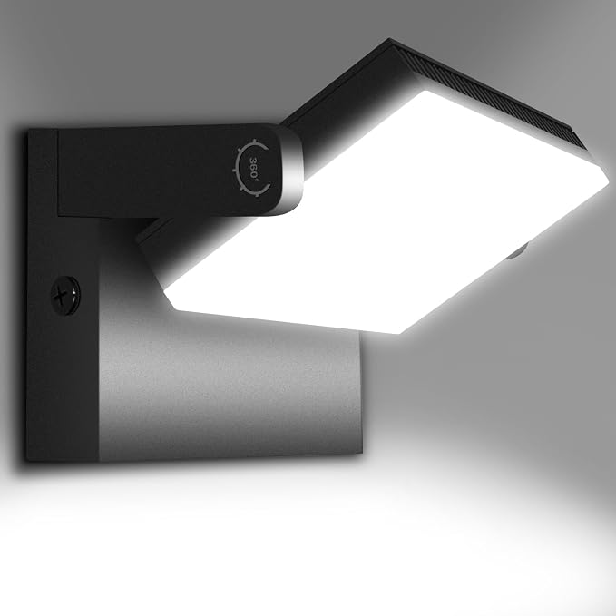 ledmo 150W Outdoor LED Flood Light Switch Control Full 360 Rotation Exterior by LEDMO