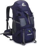 Bseash 50L Hiking Backpack, Water Resistant Lightweight Outdoor Sport Daypack by Bseash