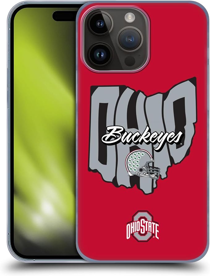 Head Case Designs Officially Licensed Ohio State University Map Football by CaseDesigns