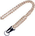 Heavy Duty Braided 550 Paracord Neck Lanyard Keychain by MAGITATI