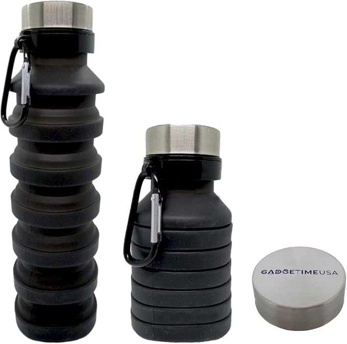 Gadgetime USA Collapsible Water Bottle by Gadgetime+USA