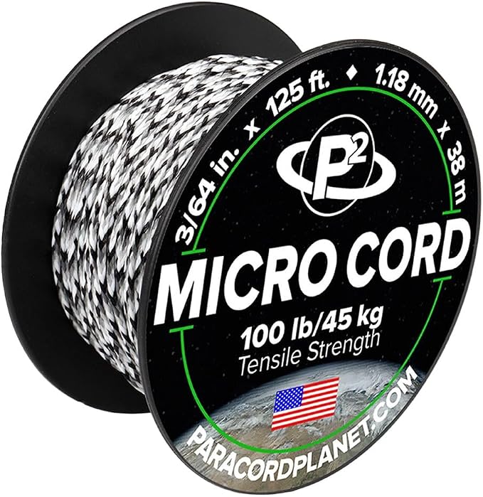 Paracord Planet Micro Paracord – Thin Braided Cord by ParacordPlanet