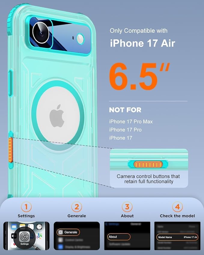 for iPhone Air Waterproof Case - Image 2
