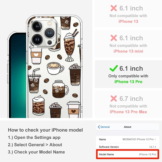 MOSNOVO Case for iPhone 13 Pro - Image 2