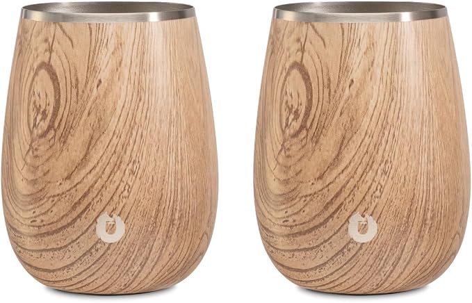 SNOWFOX Premium Vacuum Insulated Stainless Steel Grand Pinot Wine Glass by Snowfox