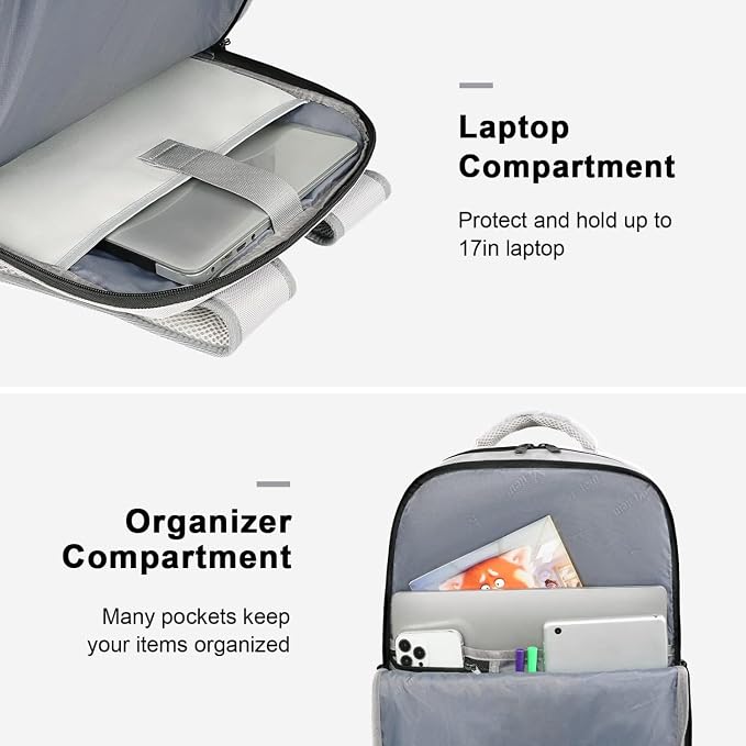 MATEIN Travel Backpack for Women & Men, Airline Approved Carry on Backpack for - Image 5
