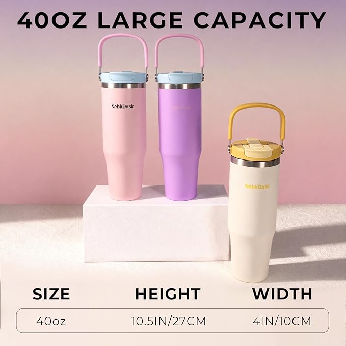40 oz Insulated Stainless Steel Bottle - Image 2