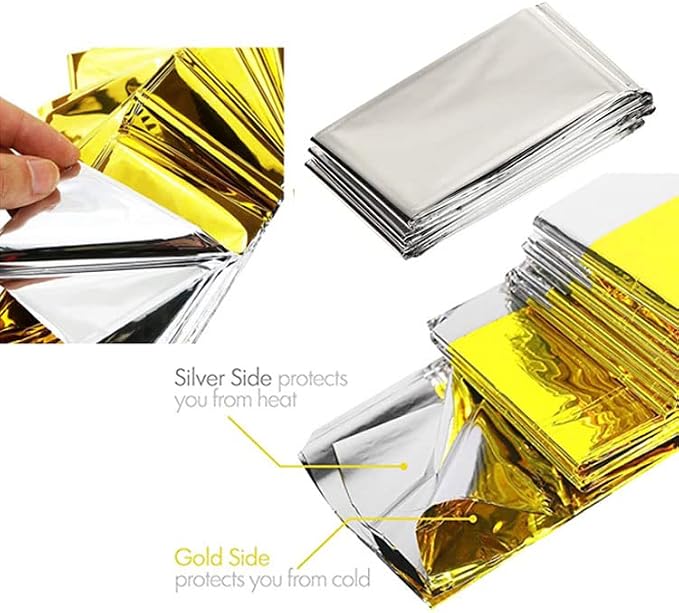 GALAXYLENSE Emergency Mylar Thermal Blanket - Image 7