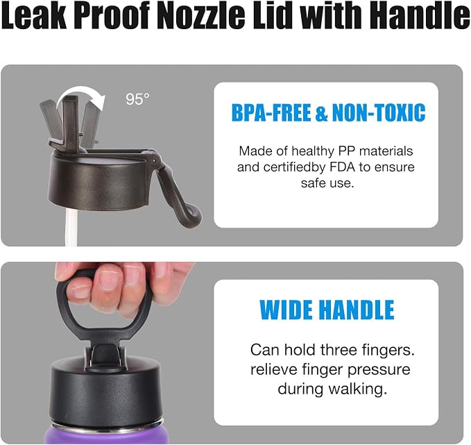 Volhoply 24 Ounce Insulated Water Bottle - Image 6