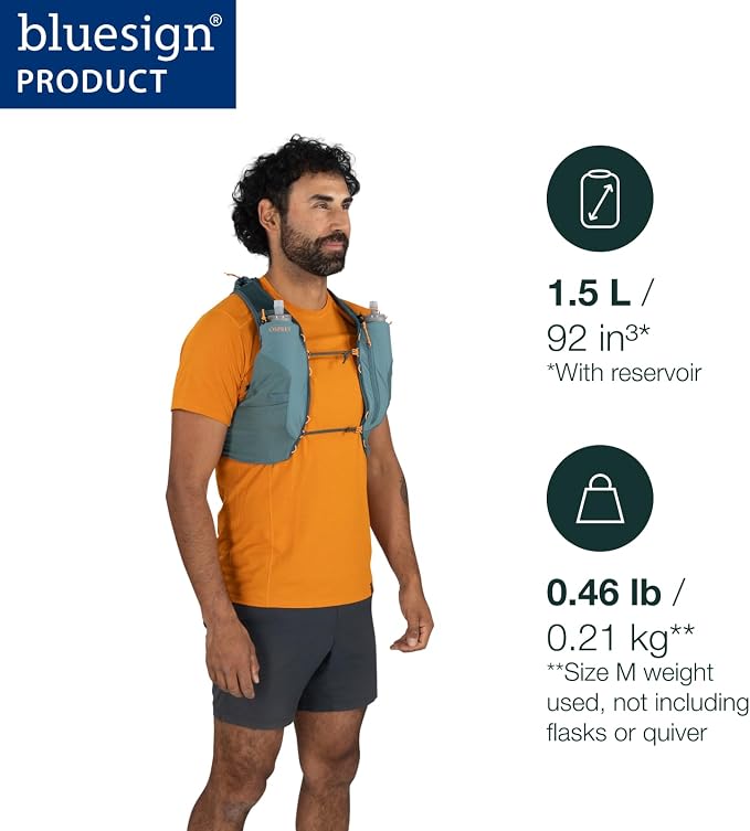 Osprey Duro 1.5L Men's Running Hydration Vest - Image 2