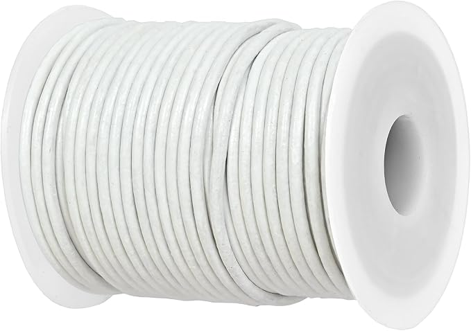 GENIQUE Real/Genuine Round Leather String Cord by GENIQUE