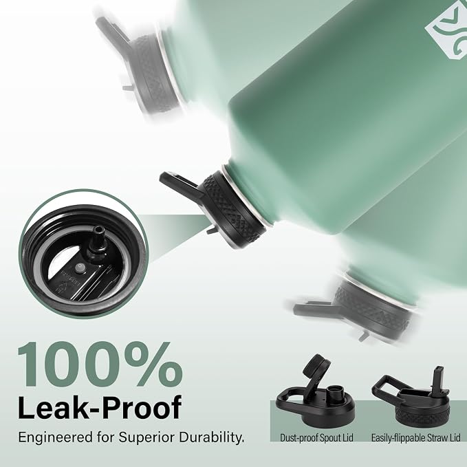 DYSANKY 1 Gallon Water Bottle Insulated | Thickened Stainless Steel Vacuum - Image 7