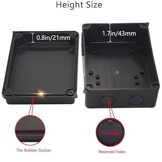 Electrical Box, Outdoor Waterproof Box IP65 Junction Box - Image 4