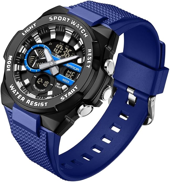 FANMIS Mens Military Multifunction Digital LED Watch Electronic Waterproof by FANMIS