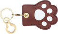 Leather Keychain Holder Case Compatible by BORKUANA