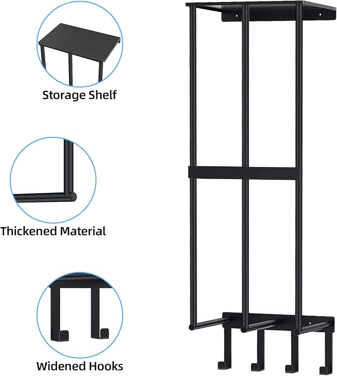 Camping Chair Wall Storage for Garage, Metal Camping Chair Storage Rack Wall - Image 6