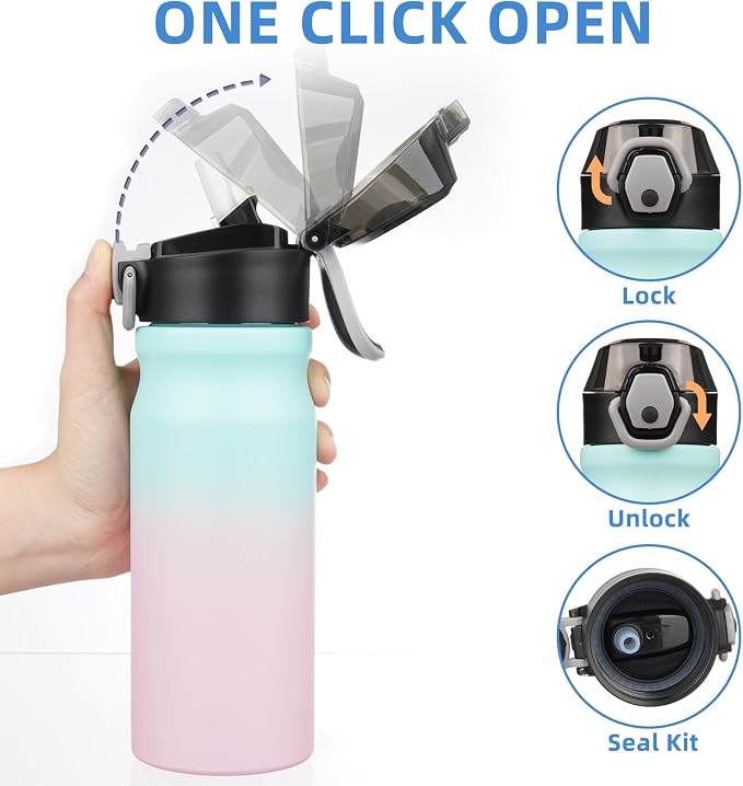 BJPKPK 18oz Insulated Water Bottle - Image 3