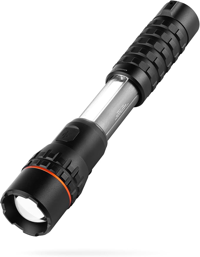 NEBO SLYDE KING Flashlight | High Lumens, Rechargeable COB Work Light & LED by NEBO