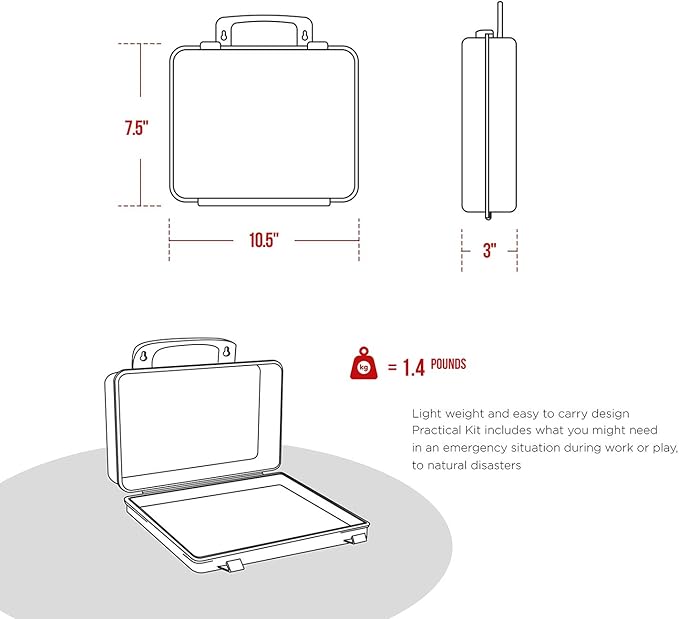Primacare KC-25PP 25 Person Compact First Aid Kit - Image 3