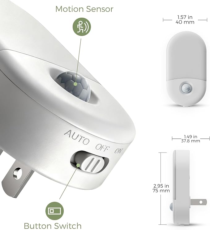 L LOHAS LED Motion Sensor Night Light, Motion Activated Night Light, Night - Image 7