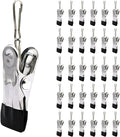 30PCS Small Clothes Pin with Hook by BERYLER