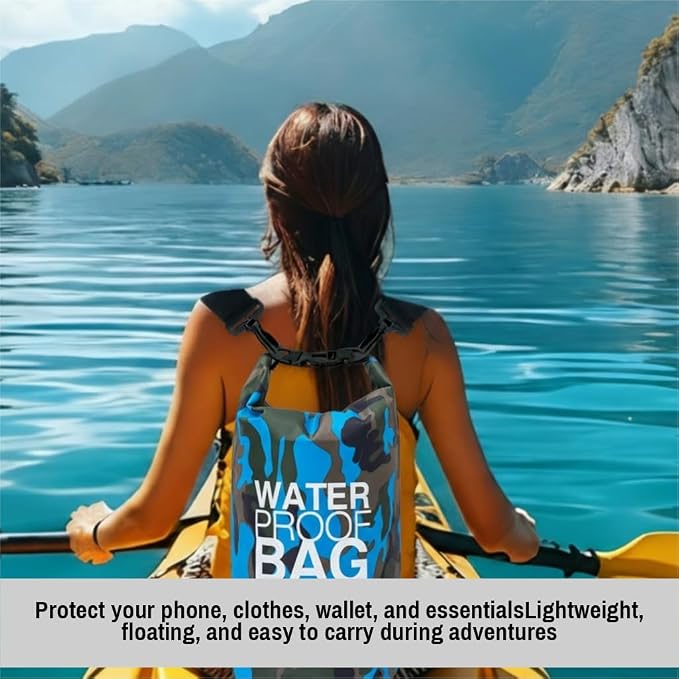 Waterproof Backpack Roll Top Dry Bag Set of 3 – PVC Dry Bags Waterproof - Image 7