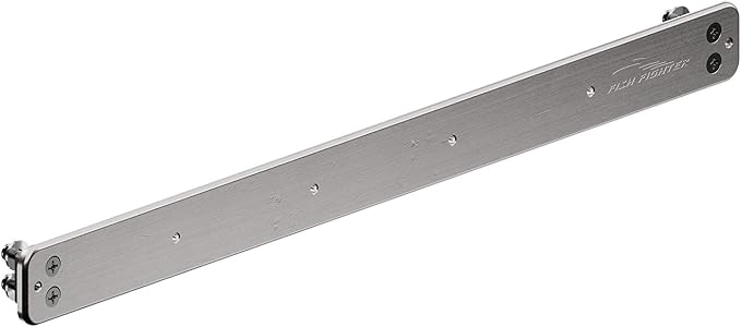 Sliding Rail System 24" Flat Surface Mount Rail by FishFighter