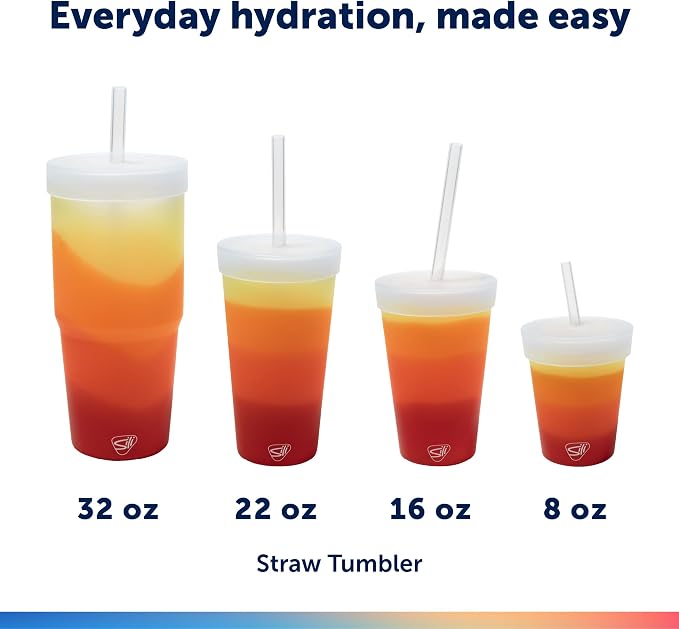 Silipint: 32oz Silicone Straw Tumbler, Unbreakable, Dishwasher Safe - Image 4