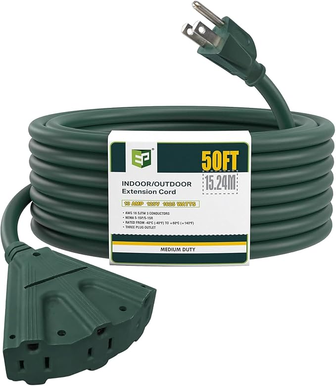 EP 50 Ft Outdoor Extension Cord by ENERGYPRO