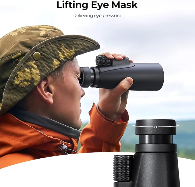 K&F Concept 12X50 HD Monoculars, Monoculars Telescope - Image 6