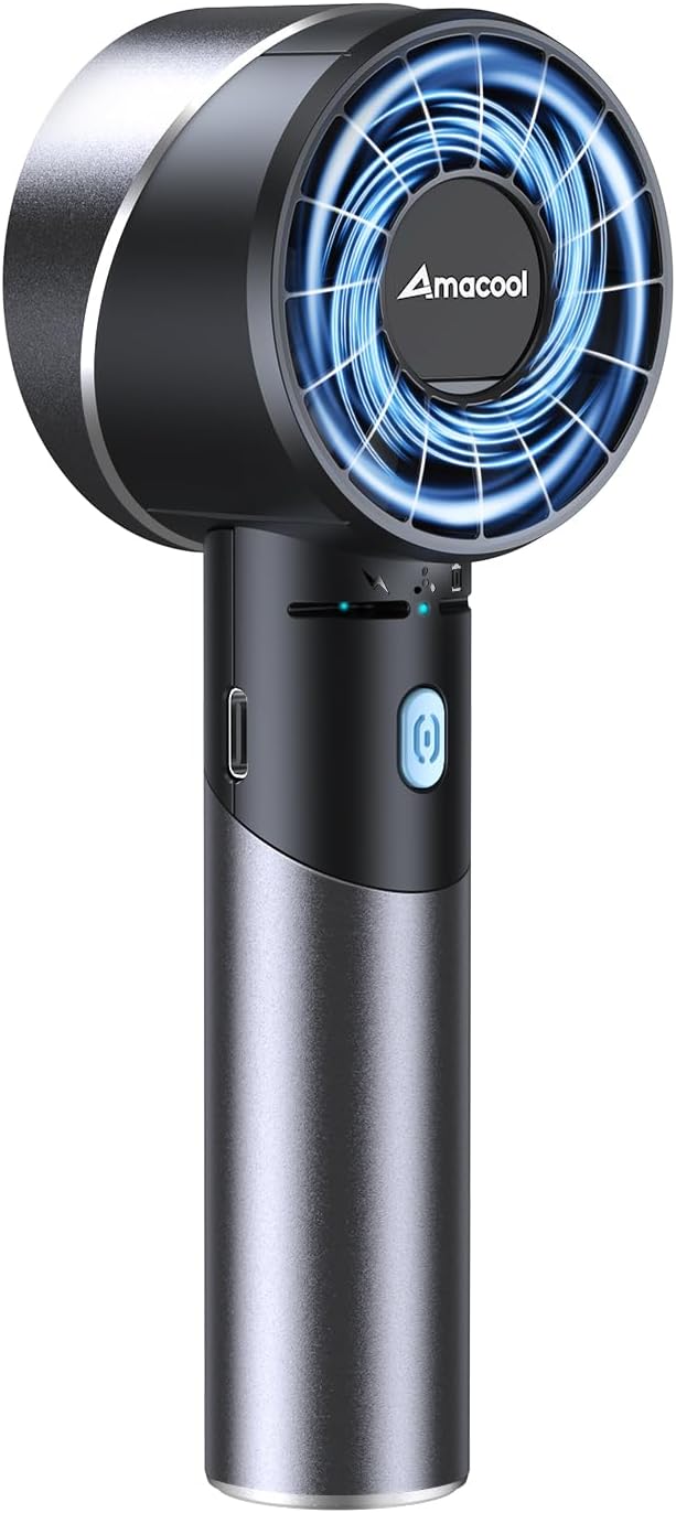 AMACOOL Portable Handheld Turbo Fan, Mothers Day Gifts by AMACOOL
