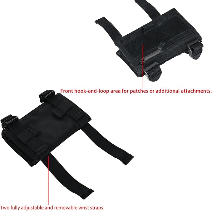 Tactical Arm Sleeve Map Pouch Case Documets Holder Wrist Case Wrist Map Holder - Image 6